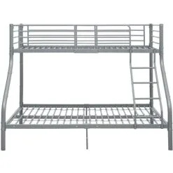 Bunk Bed Frame Grey Metal 140x200 Cm/90x200 Cm VidaXL 10 Bunk Bed Frame Grey Metal 140x200 Cm/90x200 Cm VidaXL -Children's chairs Sales Store 18752813 4