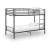 Bunk Bed Black Metal 90x200 Cm VidaXL 1 Bunk Bed Black Metal 90x200 Cm VidaXL -Children's chairs Sales Store 18890130 1
