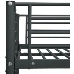 Bunk Bed Black Metal 90x200 Cm VidaXL 11 Bunk Bed Black Metal 90x200 Cm VidaXL -Children's chairs Sales Store 18890130 5