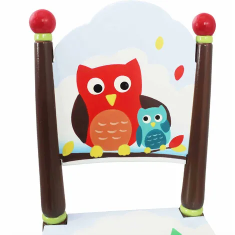 Teamson Kids Fantasy Fields Enchanted Woodland Childrens Wooden Chair Set (no Table) TD--11740 6 Teamson Kids Fantasy Fields Enchanted Woodland Childrens Wooden Chair Set (no Table) TD--11740 - Image 4