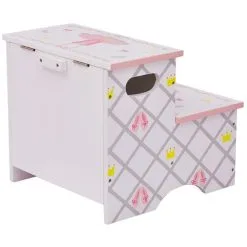 Teamson Kids Fantasy Fields Girls Swan Lake Wooden Kids Step Stool Potty Training TD-12719A 9 Teamson Kids Fantasy Fields Girls Swan Lake Wooden Kids Step Stool Potty Training TD-12719A -Children's chairs Sales Store 23543853 4