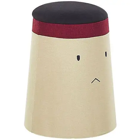 Beliani Kids Pouffe Warrior Footstool Upholstered With Storage Beige Samurai 3 Beliani Kids Pouffe Warrior Footstool Upholstered With Storage Beige Samurai
