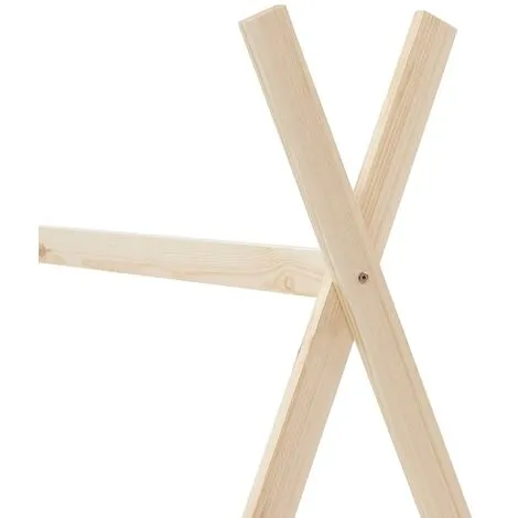 Kids Bed Frame Solid Pine Wood 70x140 Cm VidaXL 7 Kids Bed Frame Solid Pine Wood 70x140 Cm VidaXL - Image 5