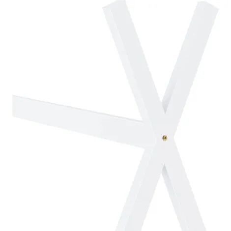 Kids Bed Frame White Solid Pine Wood 70x140 Cm VidaXL 7 Kids Bed Frame White Solid Pine Wood 70x140 Cm VidaXL - Image 5