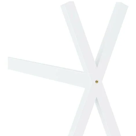 Hommoo Kids Bed Frame White Solid Pine Wood 70x140 Cm VD24212 7 Hommoo Kids Bed Frame White Solid Pine Wood 70x140 Cm VD24212 - Image 5
