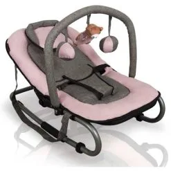 Children's chairs Sales Store 33 Baby Bouncer Admiro Pink And Grey Baninni