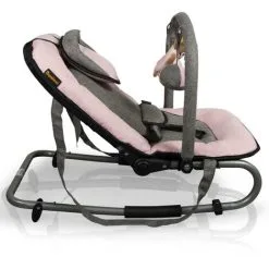 Baby Bouncer Admiro Pink And Grey Baninni -Children's chairs Sales Store 28087707 3