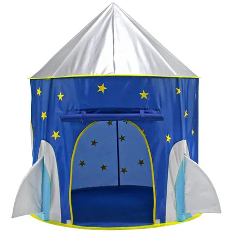 Livingandhome Children Kids Play Tent Rocket Shape Playhouse 7 Livingandhome Children Kids Play Tent Rocket Shape Playhouse - Image 5