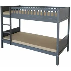 Humza Amani Domino 3FT Kids Bunk Bed - Grey