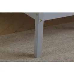 ROOMEE Wooden Double Grey With Oak Top Bed Frame With Mattress -Children's chairs Sales Store 29063900 4