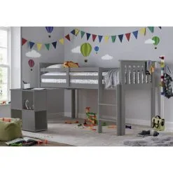 Bedmaster Milo Sleep Station Desk Storage Kids Bed Grey -Children's chairs Sales Store 29191387 3
