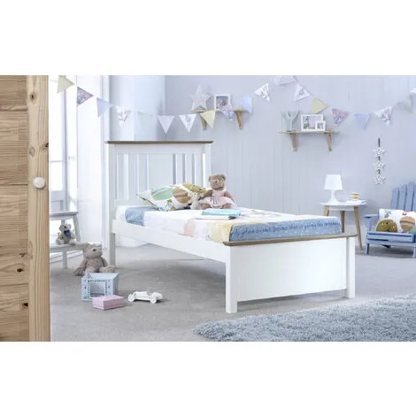 Bedmaster Chester Bed White Single 4 Bedmaster Chester Bed White Single - Image 2