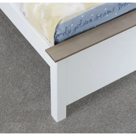 Bedmaster Chester Bed White Single 6 Bedmaster Chester Bed White Single - Image 4