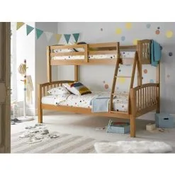 Bedmaster Mya Triple Sleeper Pine