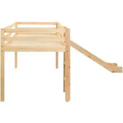 Dutton European Single Mid Sleeper Bed By Harriet Bee -Children's chairs Sales Store 32361485 3