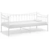 Sofa Bed Frame White Metal 90x200 Cm VidaXL -Children's chairs Sales Store 35178295 1