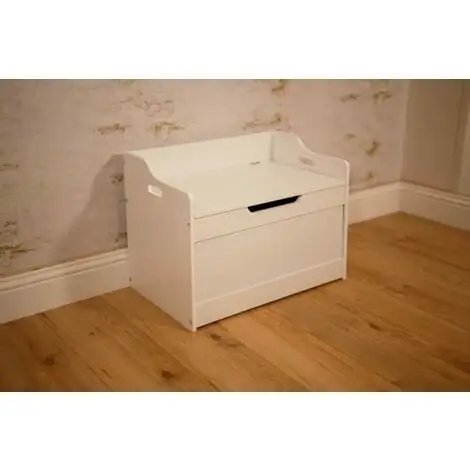 MARCO PAUL Wooden Toybox Chest Toy Storage Baby Box - White Kids Storage Units Square Strong, Stable And Hardwearing Ottoman Storage Box For Children's, Bedrooms Or Nurseriess Boys Girls Toy Storage Bo 3 MARCO PAUL Wooden Toybox Chest Toy Storage Baby Box - White Kids Storage Units Square Strong, Stable And Hardwearing Ottoman Storage Box For Children's, Bedrooms Or Nurseriess Boys Girls Toy Storage Bo