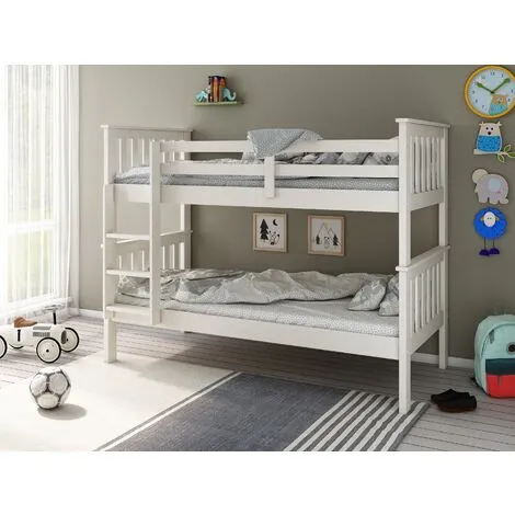 Bedmaster Carra Bunk Bed White 3 Bedmaster Carra Bunk Bed White