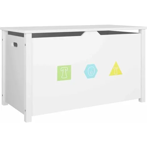 Homfa Ottoman Storage Trunk Toy Chest Bedding/Blanket Box Large Nursery Organizer Unit 7 Homfa Ottoman Storage Trunk Toy Chest Bedding/Blanket Box Large Nursery Organizer Unit - Image 5