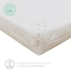 Kinder Valley Sydney Toddler Bed With Spring Mattress Washable Water Resistant Cover | Kids Bed And Children's Bed - Grey -Children's chairs Sales Store 44651466 4