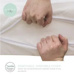 Kinder Valley Sydney Toddler Bed With Spring Mattress Washable Water Resistant Cover | Kids Bed And Children's Bed - Grey -Children's chairs Sales Store 44651466 5