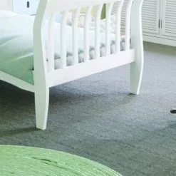 Home Discount Orion 3ft Single Solid Wood Sleigh Bed, White, 190 X 90 Cm 10 Home Discount Orion 3ft Single Solid Wood Sleigh Bed, White, 190 X 90 Cm -Children's chairs Sales Store 49193924 4