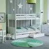 Home Discount Gemini 3ft Single Wood Detachable Bunk Bed 2pc Underbed Drawers, White 2 Home Discount Gemini 3ft Single Wood Detachable Bunk Bed 2pc Underbed Drawers, White -Children's chairs Sales Store 49193969 1