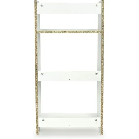 Leomark White Wooden Bookcase - 3 Shelves - Owls 5 Leomark White Wooden Bookcase - 3 Shelves - Owls - Image 3