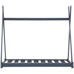Topdeal Kids Bed Frame Grey Solid Pine Wood 80x160 Cm VDTD24216 -Children's chairs Sales Store 51867437 3