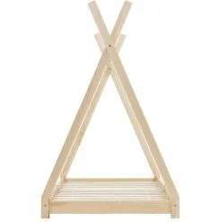 Topdeal Kids Bed Frame Solid Pine Wood 70x140 Cm VDTD24209 10 Topdeal Kids Bed Frame Solid Pine Wood 70x140 Cm VDTD24209 -Children's chairs Sales Store 51867448 4