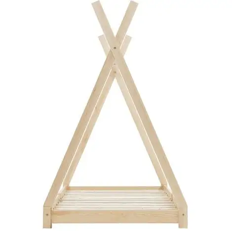 Topdeal Kids Bed Frame Solid Pine Wood 70x140 Cm VDTD24209 6 Topdeal Kids Bed Frame Solid Pine Wood 70x140 Cm VDTD24209 - Image 4