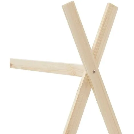 Topdeal Kids Bed Frame Solid Pine Wood 70x140 Cm VDTD24209 7 Topdeal Kids Bed Frame Solid Pine Wood 70x140 Cm VDTD24209 - Image 5