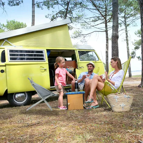 Relaxdays Moon Chair Kids, Foldable, Indoor, Camping Seat For Boys & Girls, HxWxD 48 X 51 X 48 Cm, Monster, Yellow 5 Relaxdays Moon Chair Kids, Foldable, Indoor, Camping Seat For Boys & Girls, HxWxD 48 X 51 X 48 Cm, Monster, Yellow - Image 3