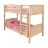 COMFY LIVING 2ft6 Shorty Wooden Bunk Bed In Natural -Children's chairs Sales Store 53660519 1