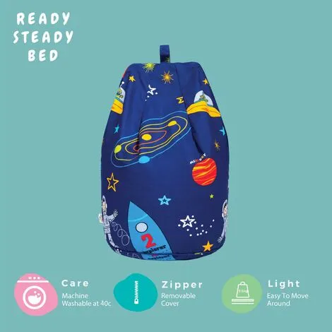 Ready Steady Bed Childrens Character Filled Beanbags Kids Bean Bag BLACK FRIDAY DEALS, Space Boy 6 Ready Steady Bed Childrens Character Filled Beanbags Kids Bean Bag BLACK FRIDAY DEALS, Space Boy - Image 4