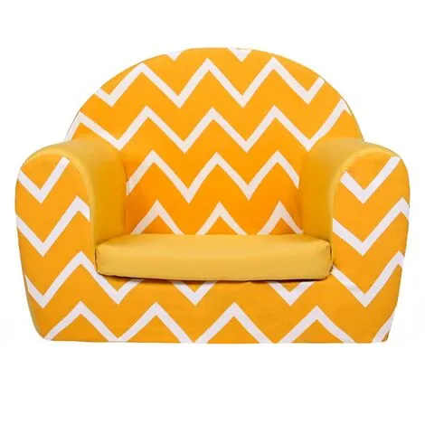 Ready Steady Bed Kids Sofa Seat Chair Children Mini Armchair Great For Playroom Kids Room Living Room Colourful Durable And Lightweight, Zigzag 3 Ready Steady Bed Kids Sofa Seat Chair Children Mini Armchair Great For Playroom Kids Room Living Room Colourful Durable And Lightweight, Zigzag