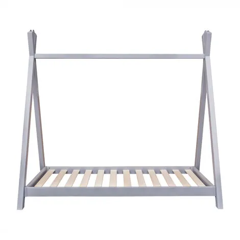 Kinder Valley Teepee Toddler Bed - Kids Bed And Junior Bed - Grey 4 Kinder Valley Teepee Toddler Bed - Kids Bed And Junior Bed - Grey - Image 2