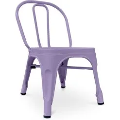 Privatefloor Stylix Kid Chair - Metal Pastel Purple Iron