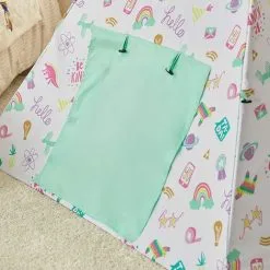 SoBuy Indoor Outdoor Children Play Tent Foldable Children Tent With Portable Bag,OSS06 -Children's chairs Sales Store 58494780 4