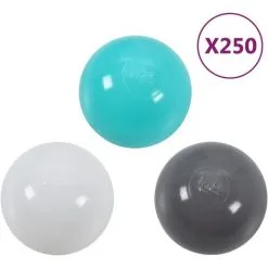 Play Balls 250 Pcs Multicolour VidaXL -Children's chairs Sales Store 59963323 2
