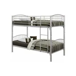 FTA FURNISHING Multi-Functional Corfu Metallic Finish Bunk Bed - (Separates Into 2 Single Beds) 8 FTA FURNISHING Multi-Functional Corfu Metallic Finish Bunk Bed - (Separates Into 2 Single Beds) -Children's chairs Sales Store 60605192 3