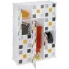 Relaxdays Shelving System, Plug-in Wardrobe, 8 Compartments, 2 Clothes Rods, HWD: 145 X 110 X 37 Cm, Multicoloured/White 2 Relaxdays Shelving System, Plug-in Wardrobe, 8 Compartments, 2 Clothes Rods, HWD: 145 X 110 X 37 Cm, Multicoloured/White -Children's chairs Sales Store 61321015 1