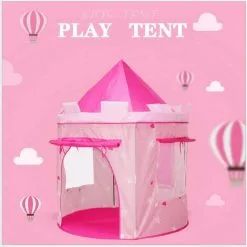 Tinor Kids Play Tents Children's Tent Pink Castle,Kids Teepee,Play Tent House,Baby Tent House,Garden Tent For Baby Play House 9 Tinor Kids Play Tents Children's Tent Pink Castle,Kids Teepee,Play Tent House,Baby Tent House,Garden Tent For Baby Play House -Children's chairs Sales Store 64030379 3