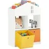 SoBuy House Shape Design Children Kids Bookcase Book Shelf,KMB49-W -Children's chairs Sales Store 65442328 1