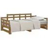 Pull-out Day Bed Honey Brown Solid Wood Pine 2x(80x200) Cm VidaXL -Children's chairs Sales Store 67532473 1