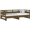 Pull-out Day Bed Honey Brown Solid Wood Pine 2x(90x190) Cm VidaXL -Children's chairs Sales Store 67888721 1