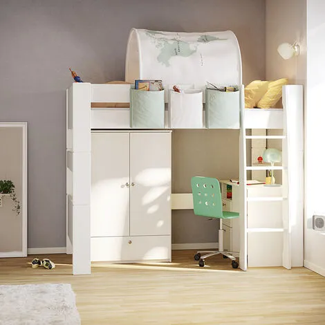 Furniture To Go Steens For Kids Highsleeper In Off White 6 Furniture To Go Steens For Kids Highsleeper In Off White - Image 4
