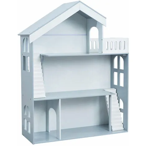 Liberty House Toys Kids Wooden Bookcase Dolls House 4 Liberty House Toys Kids Wooden Bookcase Dolls House - Image 2
