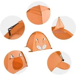 SoBuy Indoor Outdoor Children Pop-up Tent Foldable Children Tent Children Kids Play Tent,OSS05 -Children's chairs Sales Store 74550468 5
