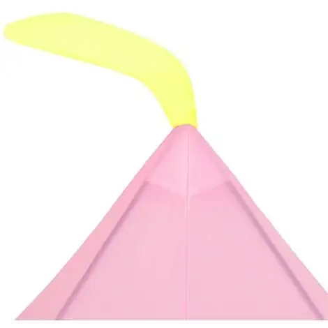 Children Play Tent Pink 100x100x127 Cm VidaXL 7 Children Play Tent Pink 100x100x127 Cm VidaXL - Image 5